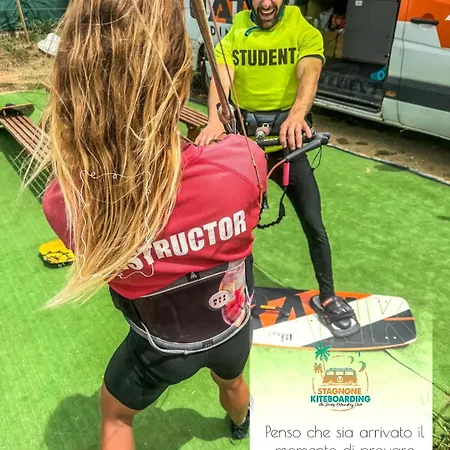 Frühstückspension Sunset Wave - Stagnone Kitesurf Village