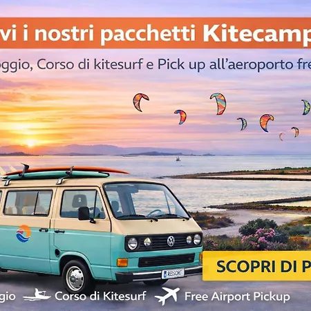 Frühstückspension Sunset Wave - Stagnone Kitesurf Village 4*
